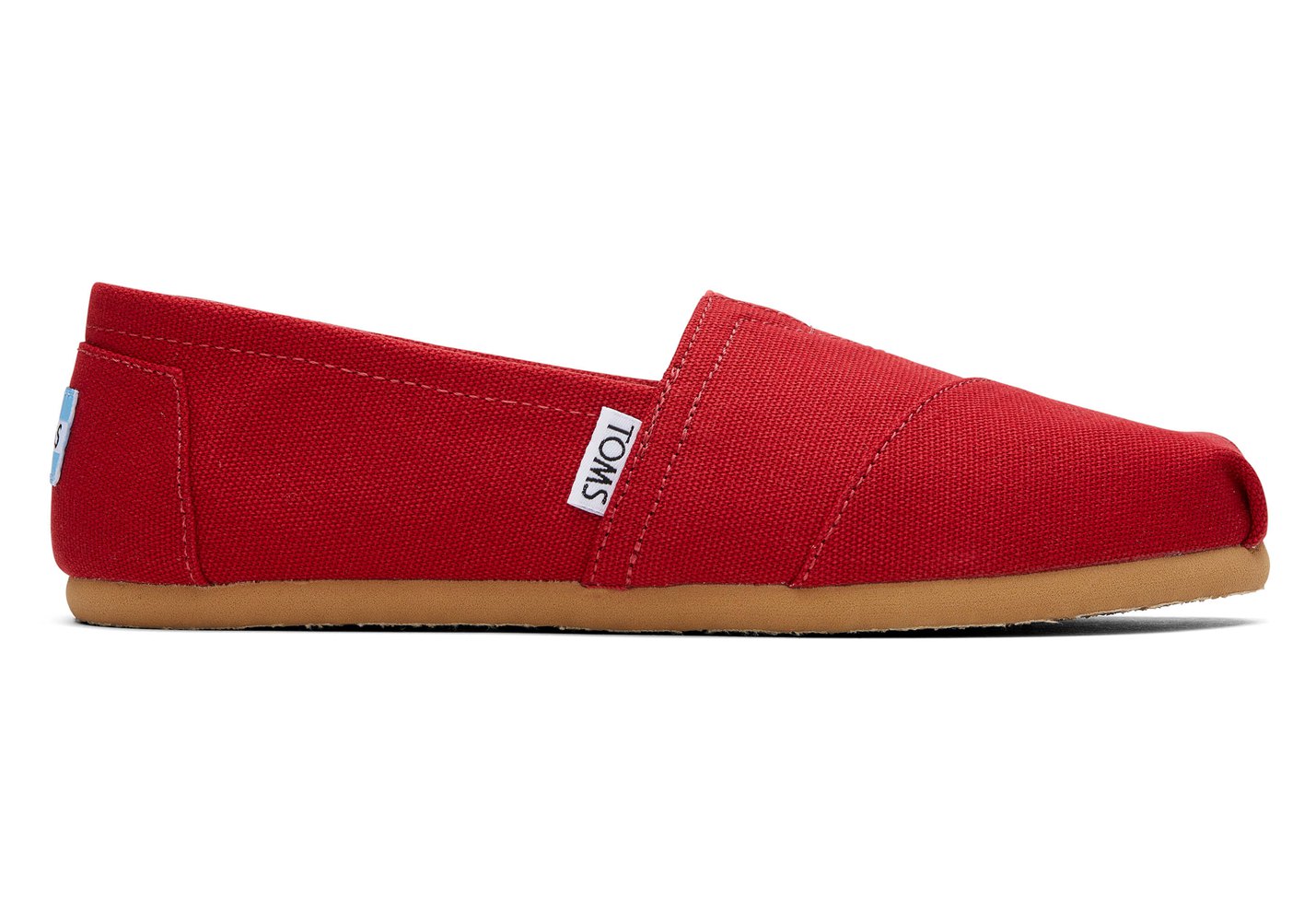 Toms Alpargata Canvas Espadrille Red - Womens - 30945-VPEI